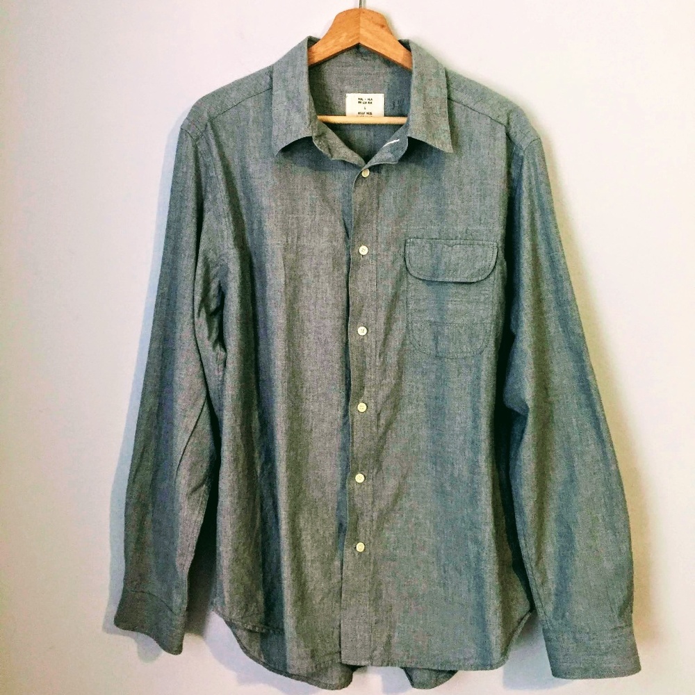 Billy Reid Men's Button-up